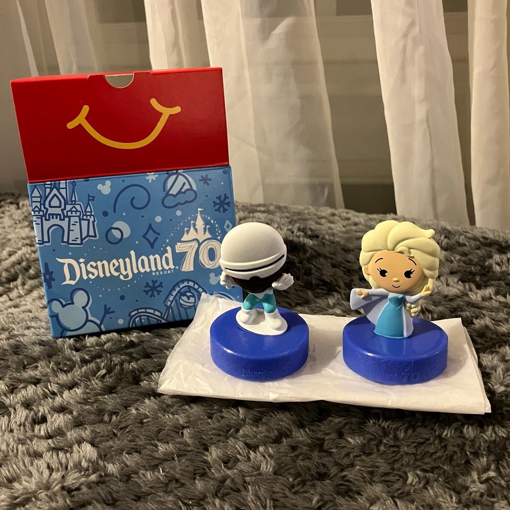 New! Disneyland 70th Anniversary McDonald's‎ Happy Meal 2025 #26 ELSA & FROZONE